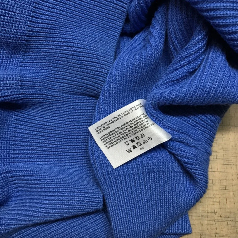 346 Brooks Brothers‎ 1/4 Zip Sweater Mens Size XL Blue Preppy Golf Quarter Zip - Picture 6 of 9